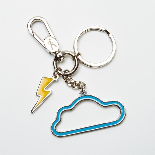 Mahanakhon SkyWalk 云和雷电金属钥匙扣