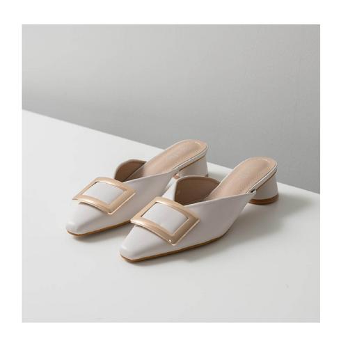 PALETTE.PAIRS Slippers Shoes Kelly Model - Off White Size 35