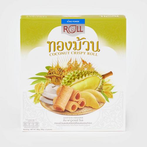 KING POWER ROLL with Mon Thong Durian - 90 g X 2 Packs
