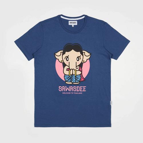 MAHANAKHON Sawasdee Female T-Shirt Navy - S