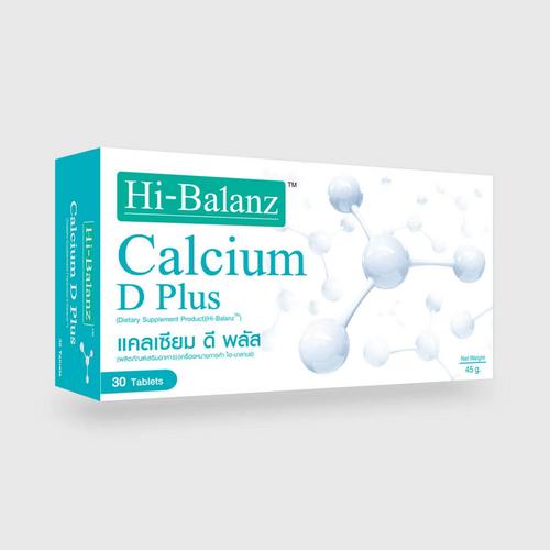 Hi-Balanz Calcium D Plus 30 Tablets