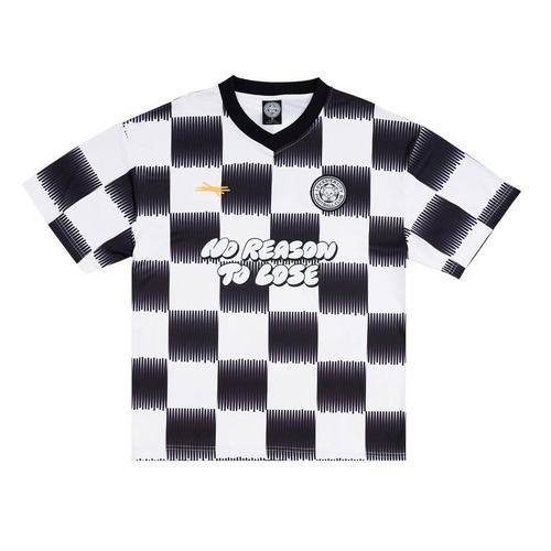 Leicester City Football Club Street Jersey White&Black Size S