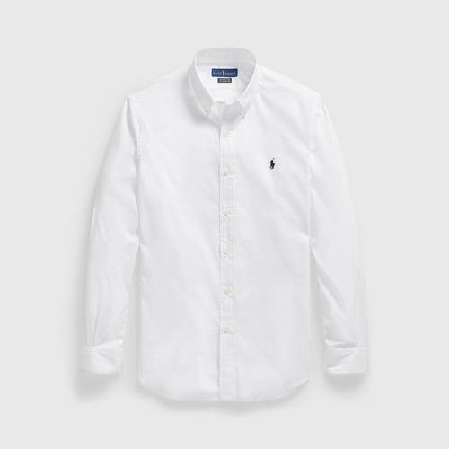 POLO RALPH LAUREN Custom Fit Poplin Shirt - White - S