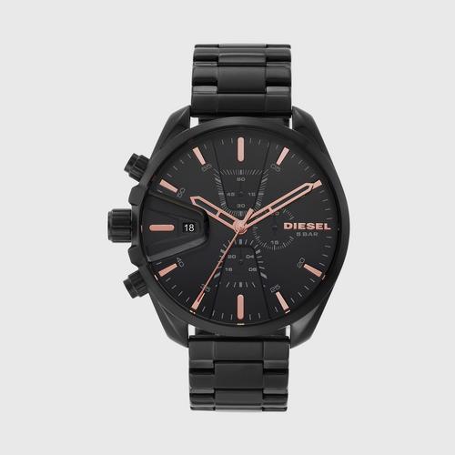 DIESEL MS9 Chronograph Black Stainless Steel Watch