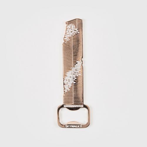 Mahanakhon Skywalk Opener Magnet - Pink Gold