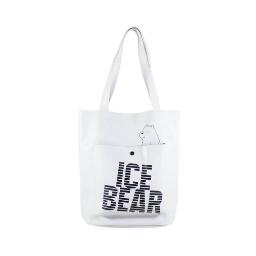 WE BARE BEARS Shopping Bag - White