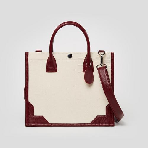 LONGLAI Tote Bag Small Size - White Colour