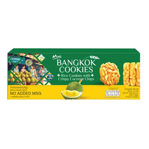 BANGKOK COOKIES榴莲味香米米饼105g