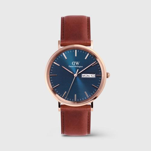 Daniel Wellington Classic 40 日期显示圣莫斯极光表盘玫瑰金