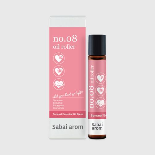 SABAI AROM Free Heart Essential Oil Spot Roller 8 ml 