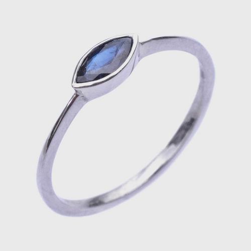 MINIM Water Element Ring White Gold Plated - 52