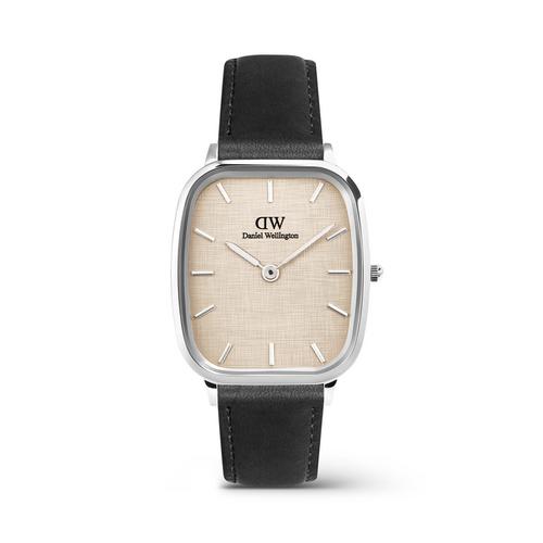Daniel Wellington Marlon 32x36.30 谢菲尔德亚麻表带银色