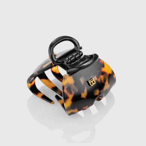 BALMAIN PARIS HAIR COUTURE Cellulose Acetate Pince à Cheveux ImperialeTortoise Shell