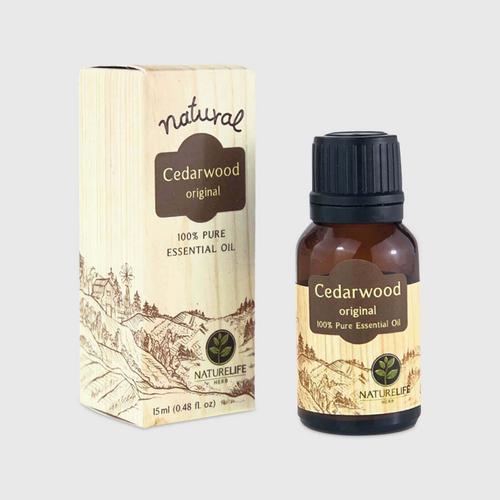 Nature Life Herb / Cedarwood Pure 100% Oil / 15 ml.
