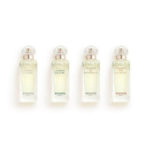HERMÈS Miniatures set, Parfums-Jardins collection, 4 x 7.5 ml