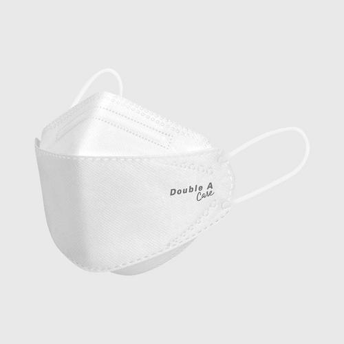 DOUBLE A KN95 Mask Willow-Leaf Kids - White (5PC)
