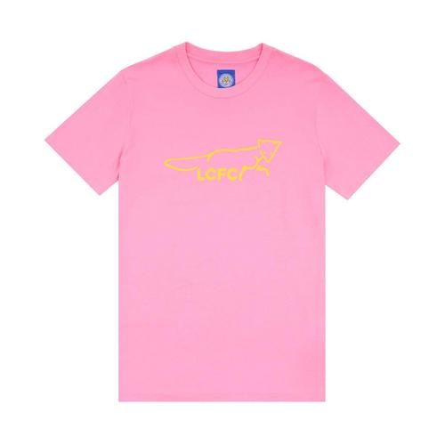 Leicester City Football Club SP24 T-Shirt Running Fox Pink-S