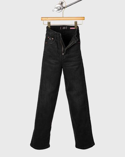 Pollen Bluebell02 Black with Red Selvedge w24