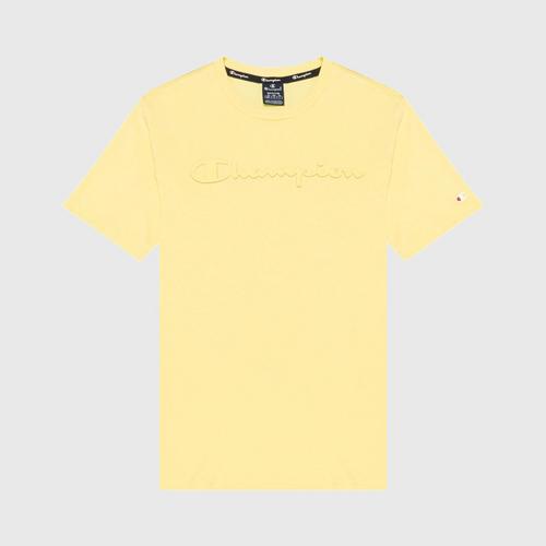 CHAMPION Crewneck T-Shirt 217146-YS105 - Yellow S