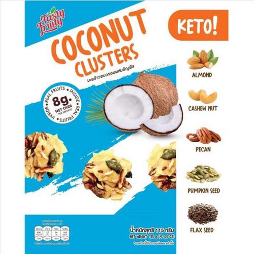 TASTY FRUITY椰子生酮零食115g