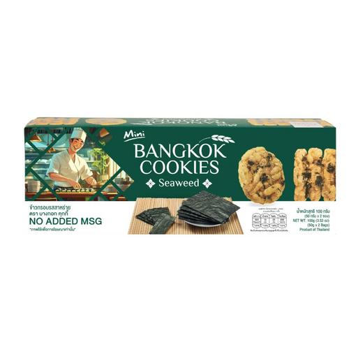 BANGKOK COOKIES海苔味香米米饼100g