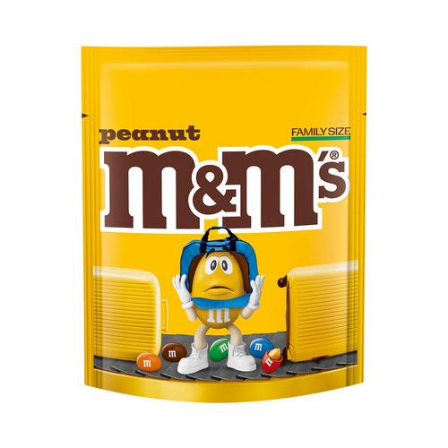 M&M'S 花生牛奶巧克力豆袋装 330克