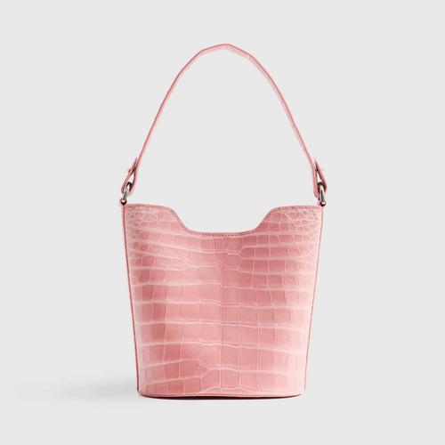 กระเป๋า LONGLAI Belly Bucket Bag-Pink