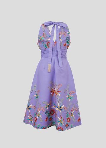 YAYEE - lavender Batik Dress - Purple L