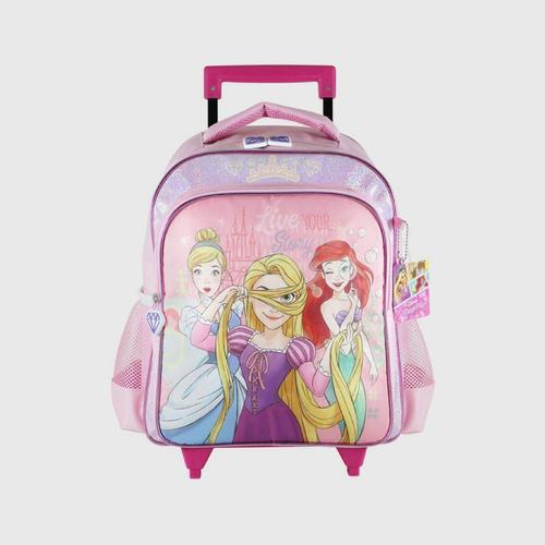 DISNEY Princess Trolley Backpack 14&quot; - Pink