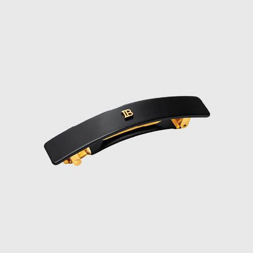 BALMAIN PARIS HAIR COUTURE Cellulose Acetate Barrette pour CheveuxMedium Hair Accessories - Black