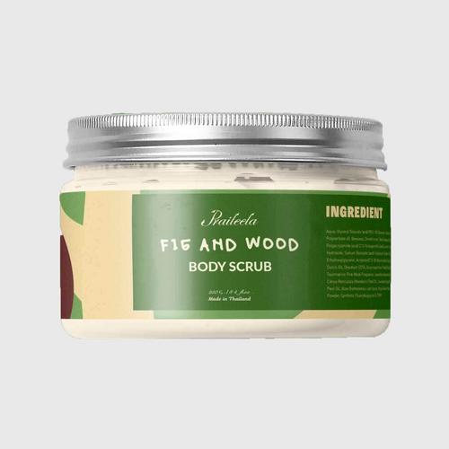 PRAILEELA Fig & Wood Body Scrub - 250 g