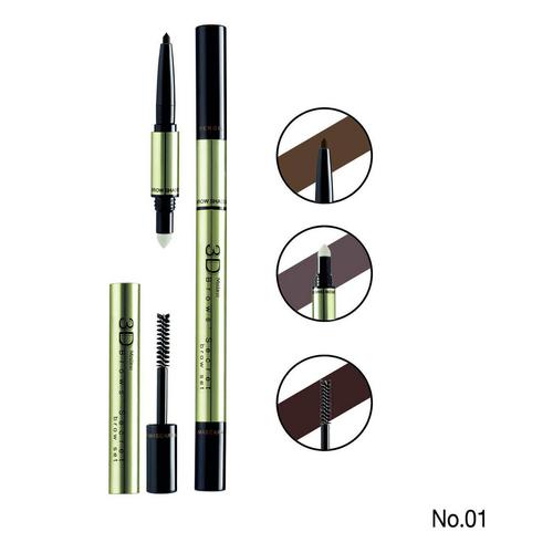 MISTINE 3D BROWS SECRET BROW SET 01  1.8g.