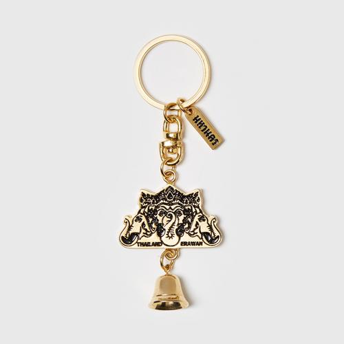 MAHANAKHON Erawon Bell Keychain - Gold
