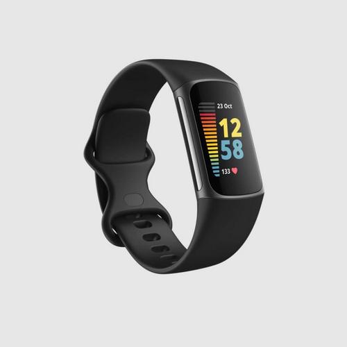 Fitbit Charge 5 Fitness Tracker with Built-in GPS - Black / Graphite
Stainless Steel