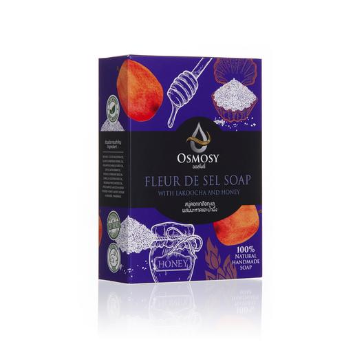 OSMOSY FLEUR DE SEL SOAP WITH TURMERIC AND COCOON 140 G