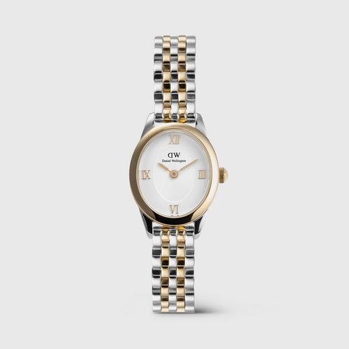 Daniel Wellington Ophelia Mini 25.5x22 双色白色链节金色/银色