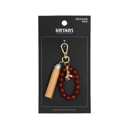 MAHANAKHON STONE CARNELIAN KEYCHAINS CHANG - RED