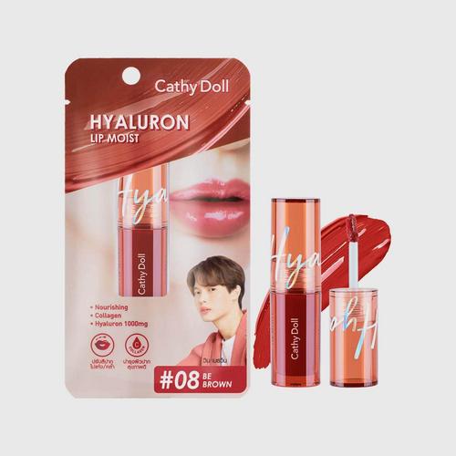 CATHY DOLL Hyaluron Lip Moist 3.9 g. - #08 Be Brown