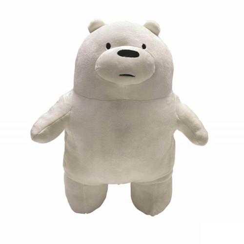 WE BARE BEARS Stand Plush Toy Ice Bear 10
