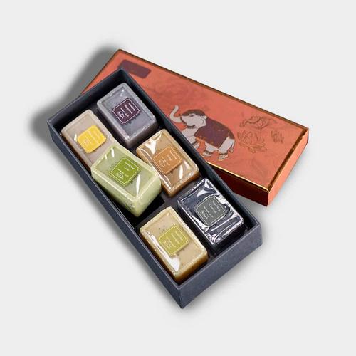 MT.SAPOLA Natural Handmade Soap Gift Set (6 x 30 g)
