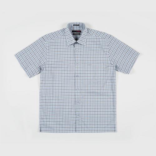 UNGARO Short Sleeve Shirt (ERC280-1) - Blue Size M