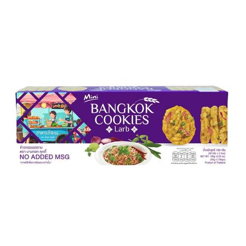 BANGKOK COOKIES泰式酸辣味香米米饼100g