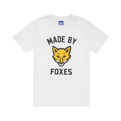 Leicester City Football Club SP24 T-Shirt Made by Foxes White-S