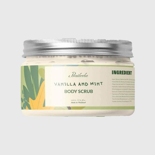 PRAILEELA Vanilla & Mint Body Scrub - 250 g