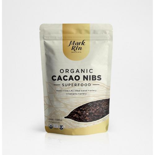 MARKRIN Organic Cacao Nibs 200 g