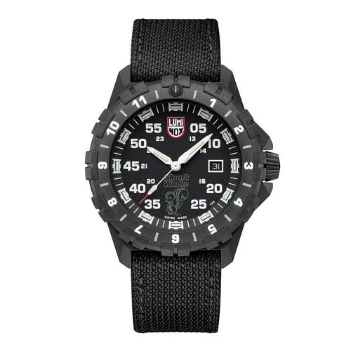 Luminox F-117 Nighthawk x Skunk Works 6440 Heritage 44 mm. Black/Black