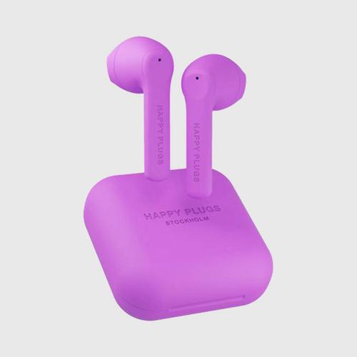 HAPPY PLUGS Air 1 Go True Wireless Headphones - Purple