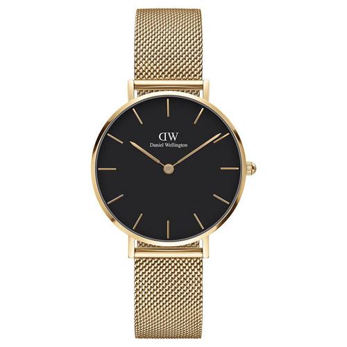 Daniel Wellington Petite Evergold 32mm 黑表盘腕表