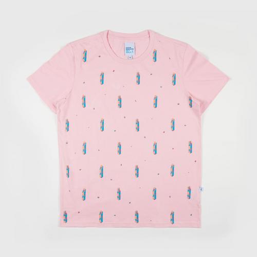 MAHANAKHON SKYWALK T-SHIRT DAY LIGHT PIXEL (S) - PINK