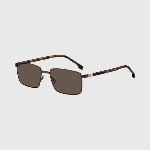 HUGO BOSS METAL BOSS 1700/S MATTE BROWN HAVANA 57